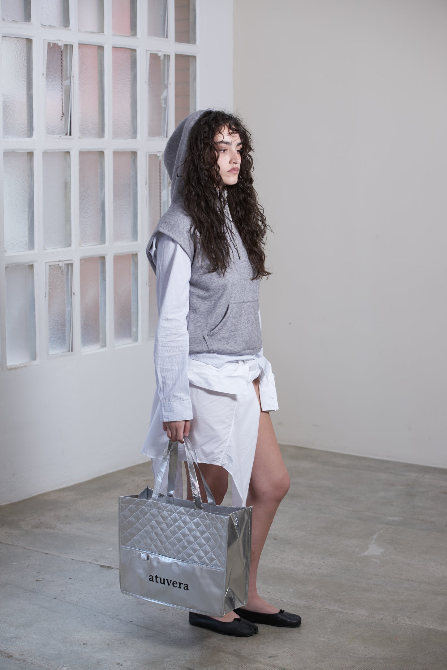 Atuvera Shopping bag - Silver
