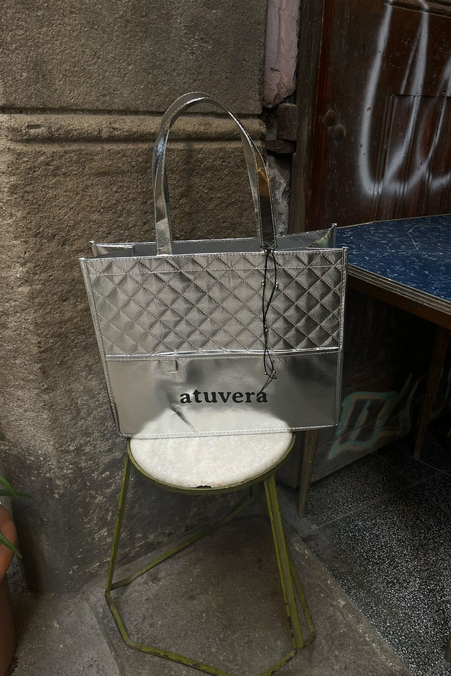 Atuvera Shopping bag - Silver