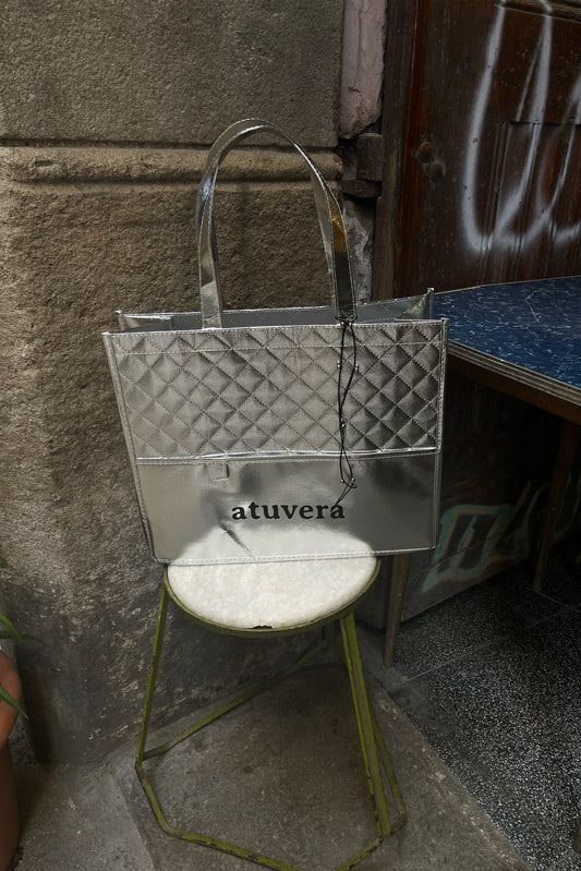 Atuvera Shopping bag - Silver